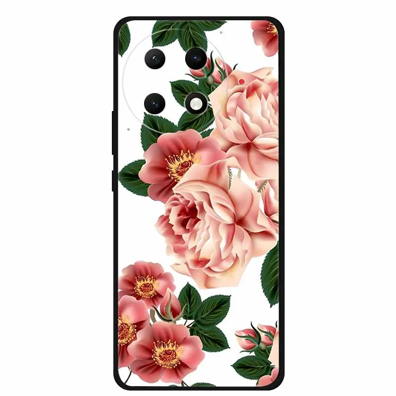 Чехол для телефона Tecno Camon 30S Pro черный силиконовый чехол с мягкой росписью Tiger Coque