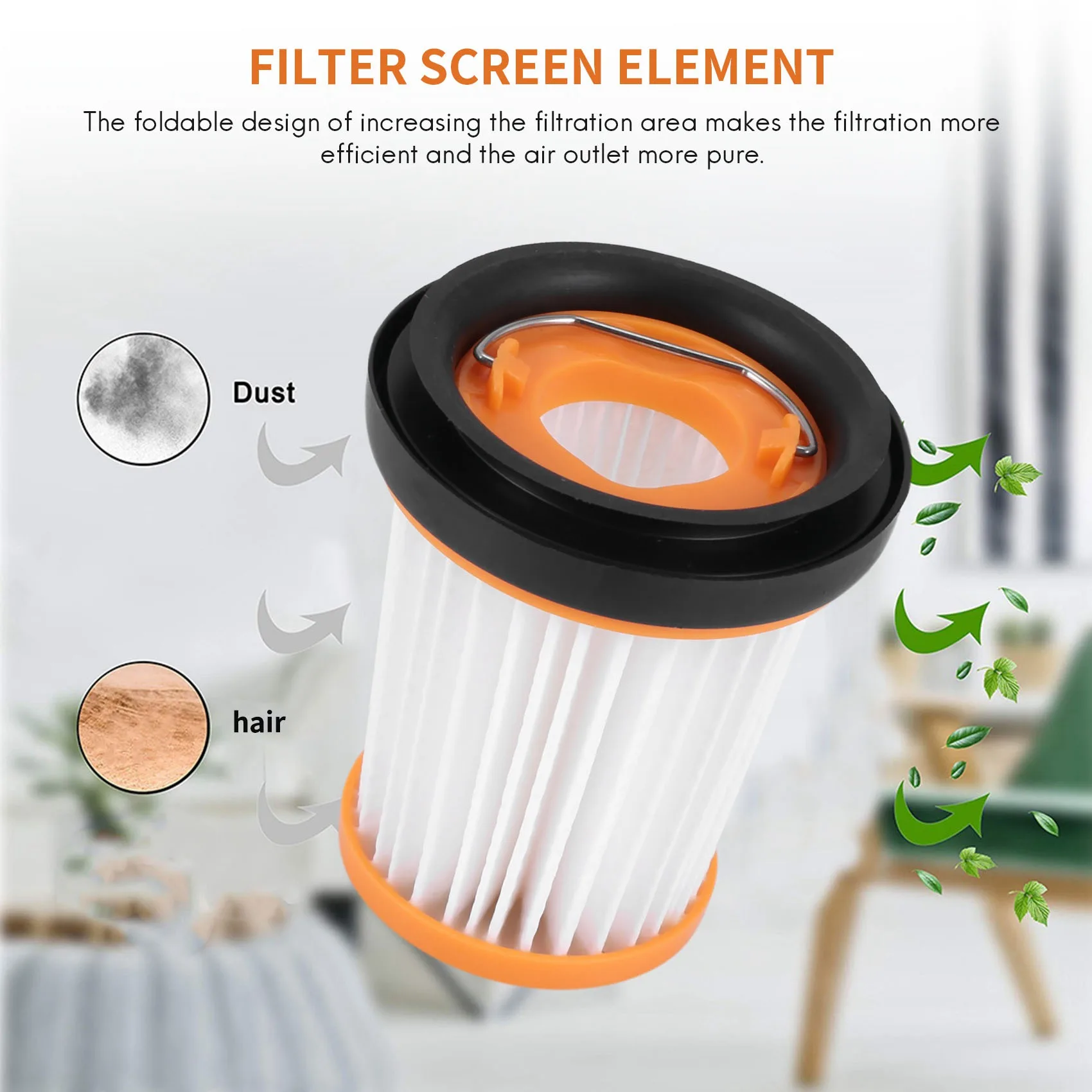 Сменный тканевый вакуумный фильтр из 8 шт. для беспроводного ручного пылесоса Shark