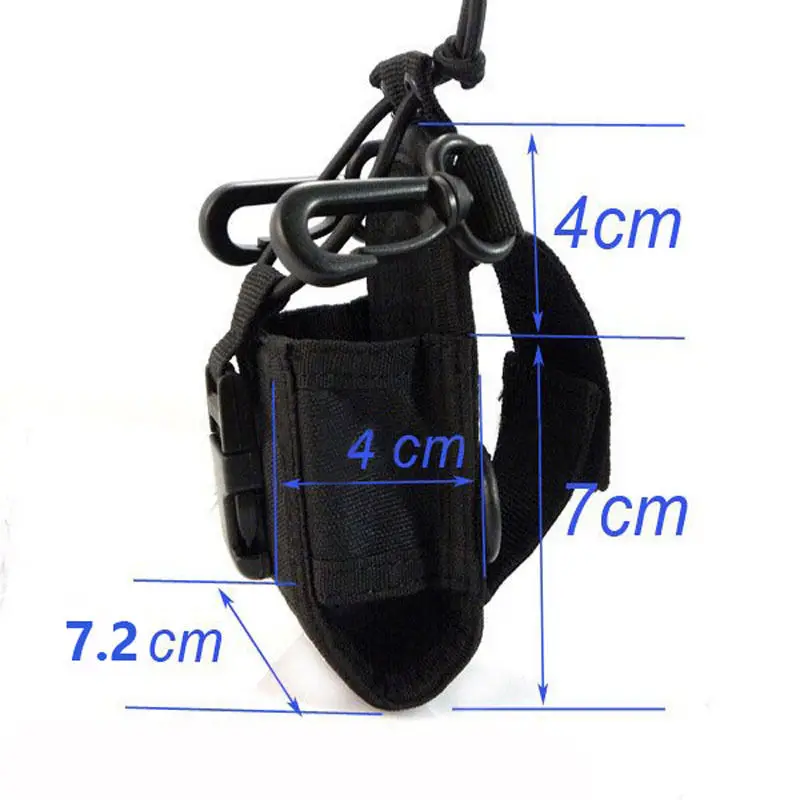 2 шт. MSC-20B рация универсальный нейлоновый чехол кобура для переноски Baofeng Radio UV-5R