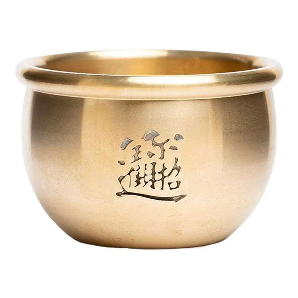 

Copper Fortune Cylinder Accent Art Piggy Bank for Home Decor Furnishing