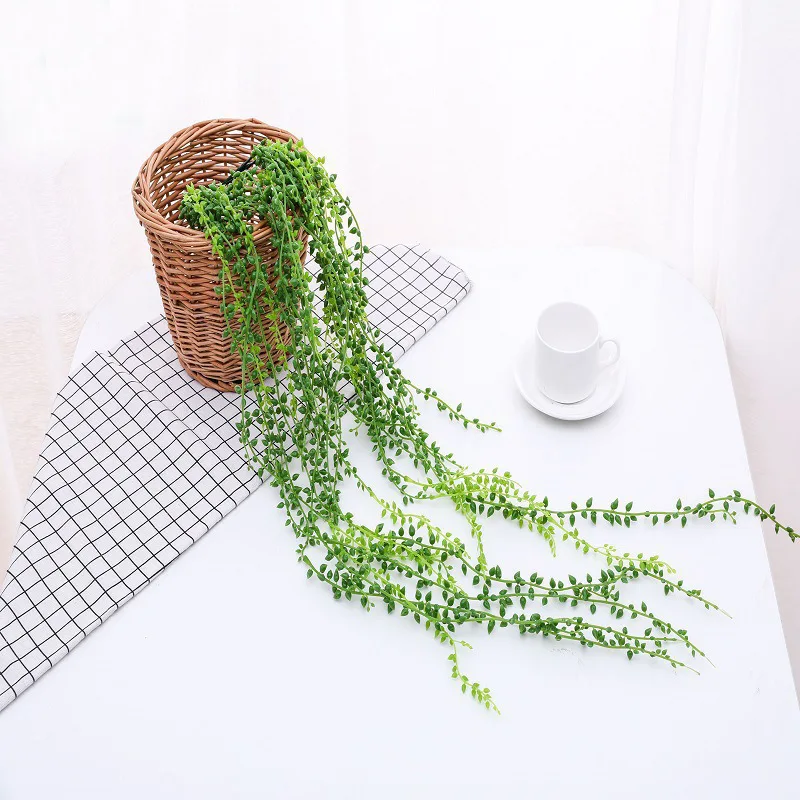 

Decorative plant for wall hanging of succulent lover's tears Plants Green Wall Plant Artificial Plants Potted Home Balcony Decor