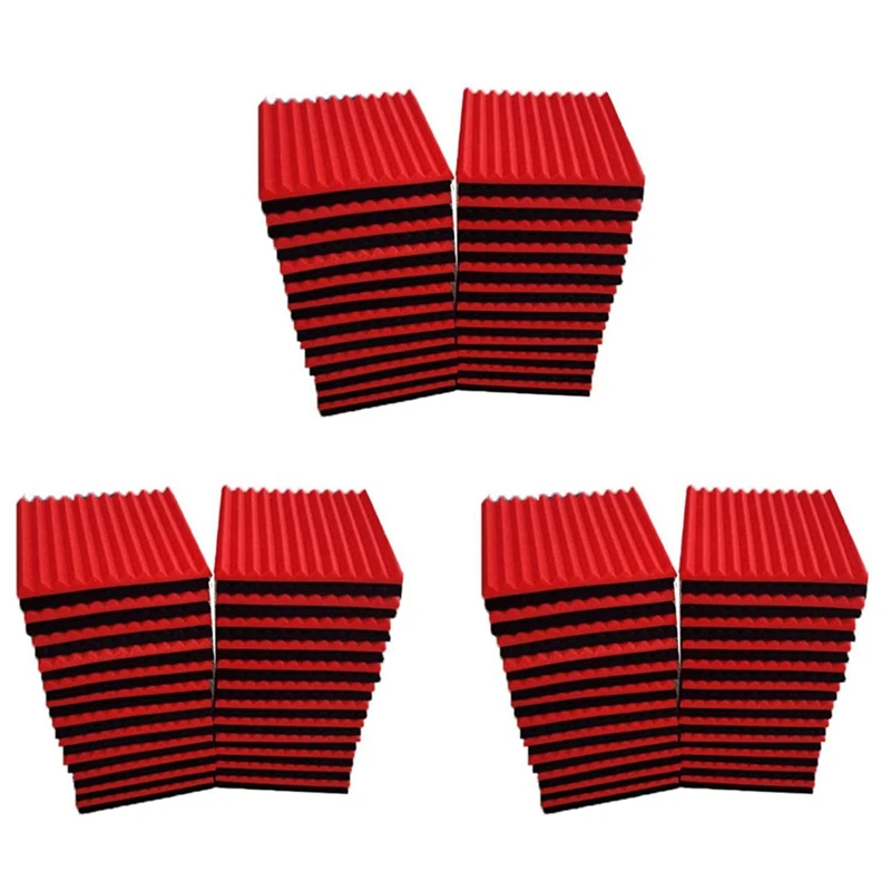 

144 шт., звукоизоляционные стеновые панели, 2,5X30X30 см