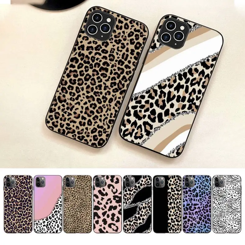 

Fashion Tiger Leopard Print Panther Phone Case For Iphone 7 8 Plus X Xr Xs 11 12 13 Se2020 Mini Mobile Iphones 14 Pro Max Case