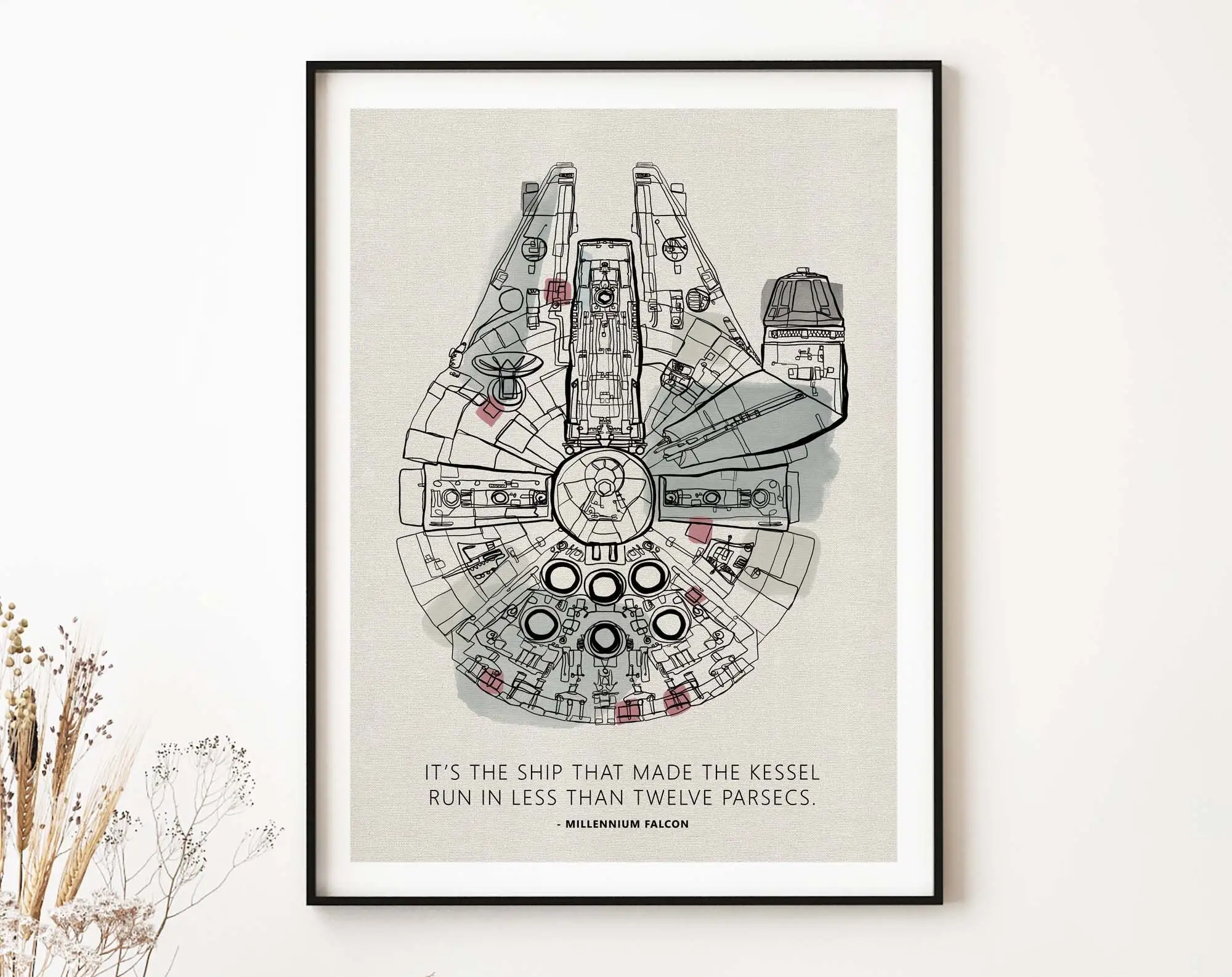 Фэнтезийные художественные принты на холсте для дома