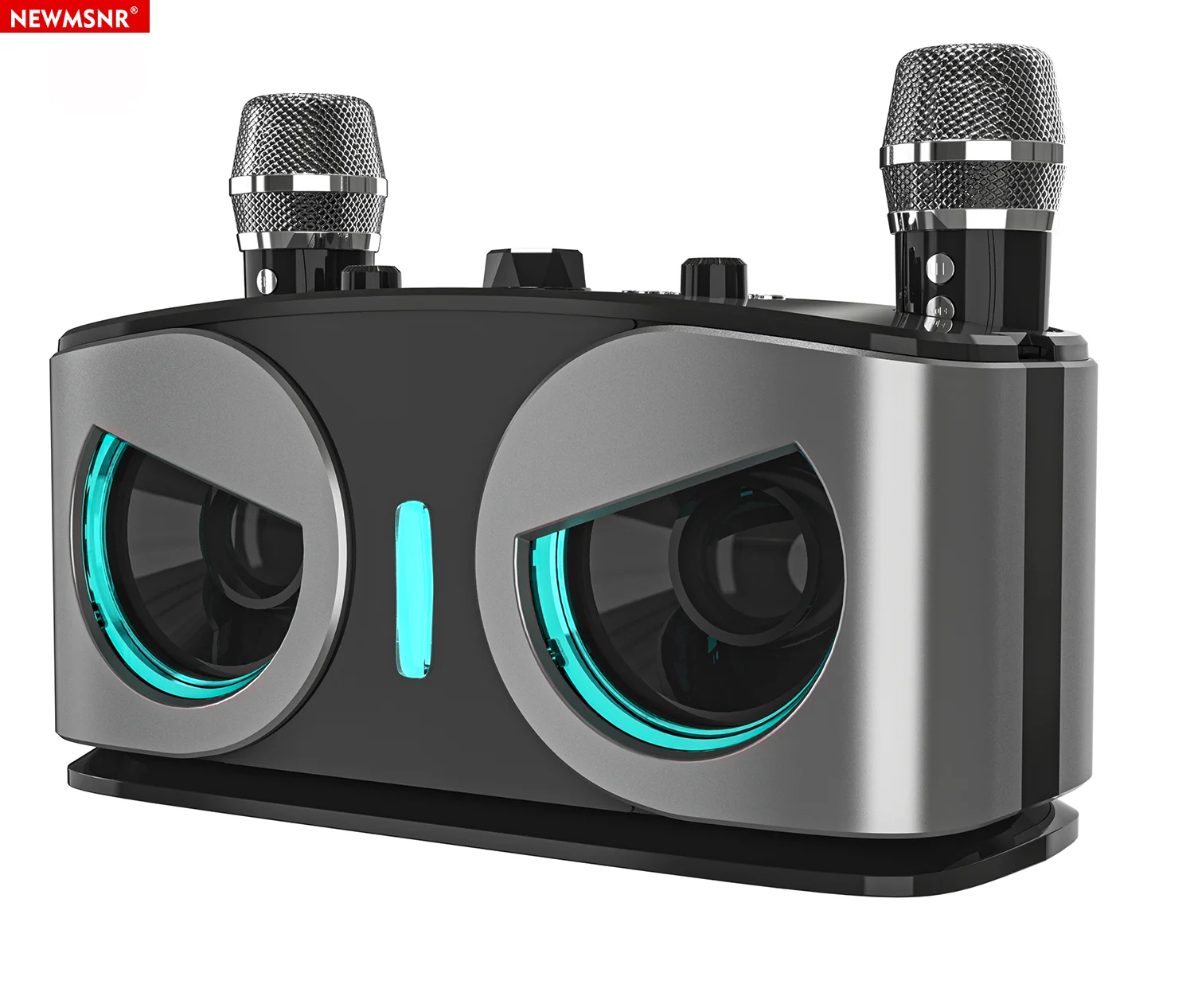 NEWMSNR Совы Мощный беспроводной Bluetooth-динамик с двумя микрофонами ...