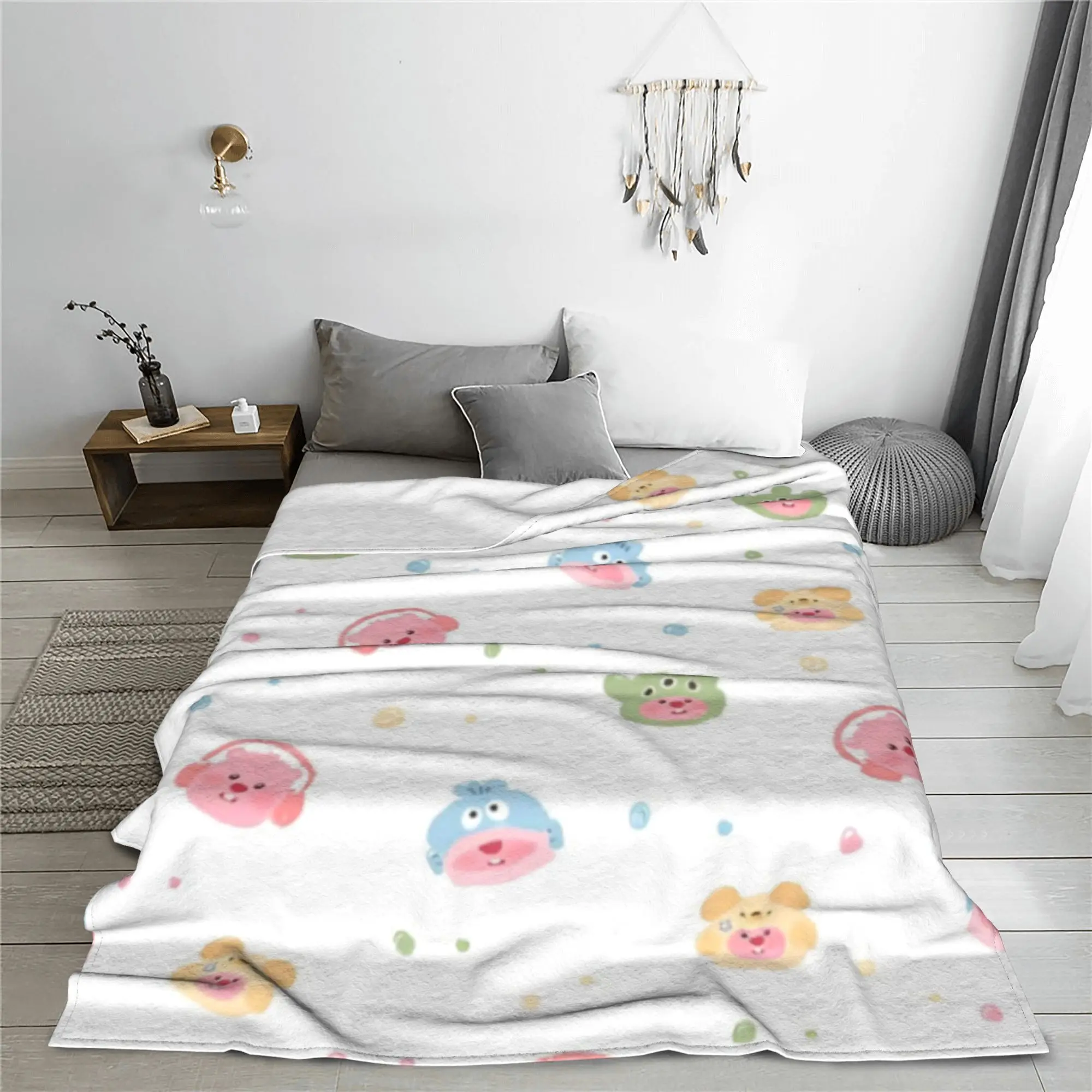 Zanmang Loopy мультфильм ковдри для косплея бархатные милые кавайные супер мягкие