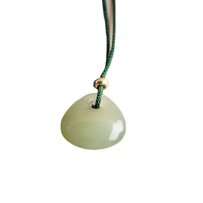 Натуральный нефритовый кулон Hetian модные руны ожерелье ювелирные изделия