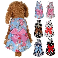 dog dress vestidos summer pet clothes cute dog dress pet princess dress dog floral dress dog skirt dress