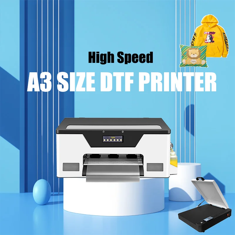 33 см ПЭТ пленочный трансферный DTF принтер новый стиль цифровая печатная машина A3