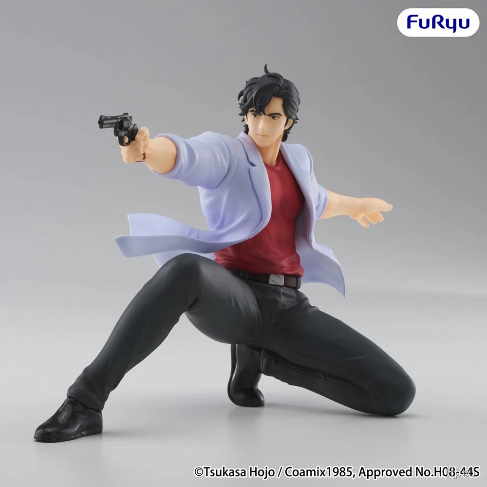 Фото В наличии: Оригинальная фигурка FuRyu City Hunter Рё Саэба Noodle Stopper, 19 см, коллекционная модель, подарок, игрушка №4