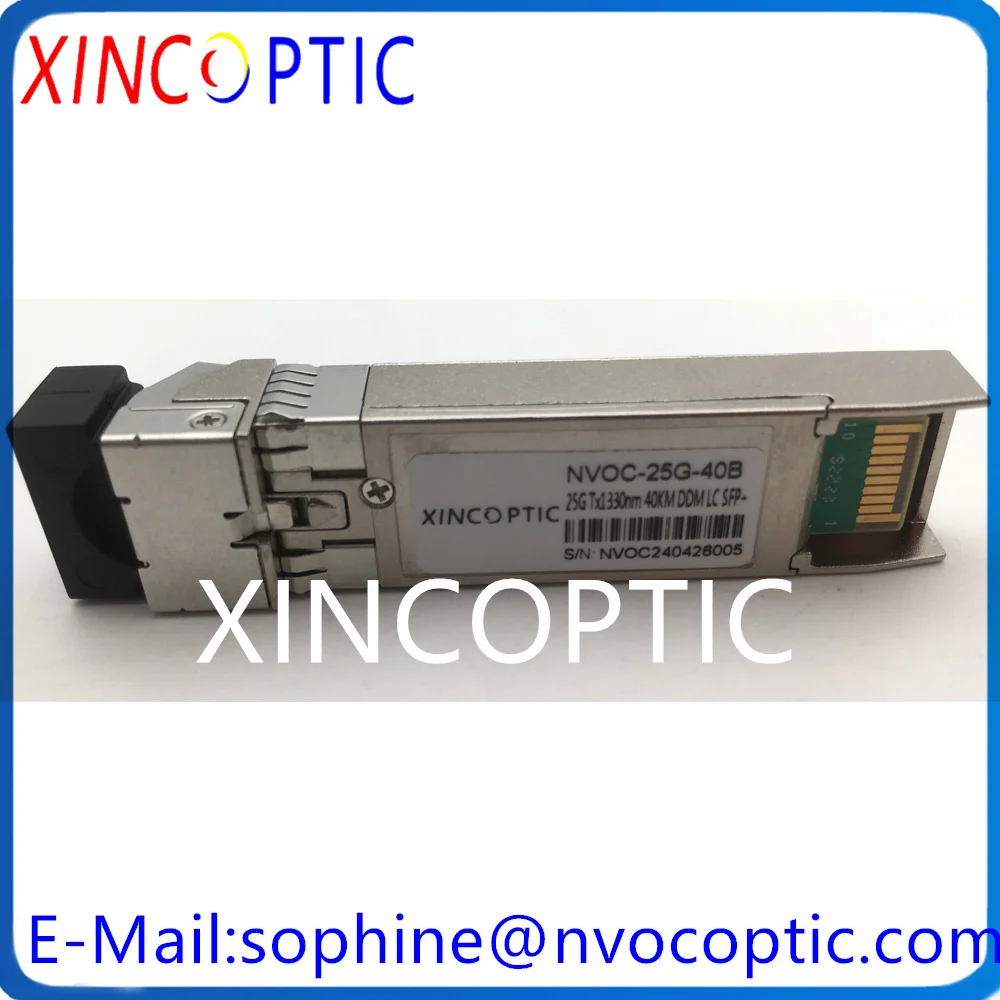 25G SFP28 + SMF одномодовый волоконный модуль BIDI SFP Simplex B-i-направленных LC 1270/1330nm 40KM DDM