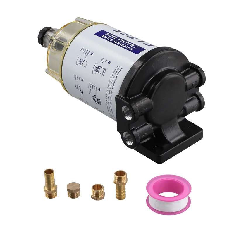 R12T топливный/водный сепаратор Фильтр Дизельного двигателя аналогичен Racor 140R 120AT