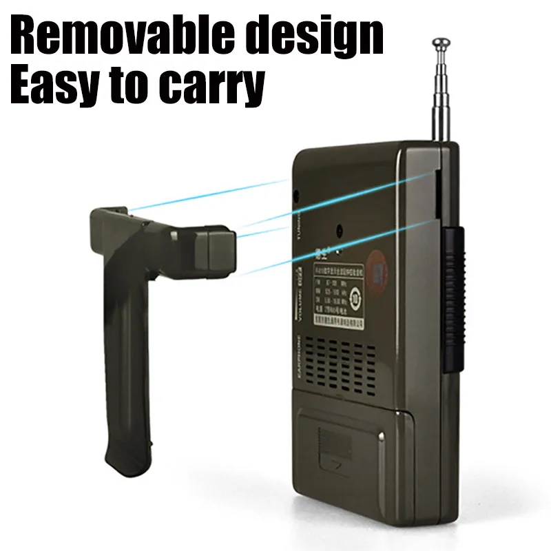 Портативные полнодиапазонные радио карманные FM/MW/SW приемник будильник с