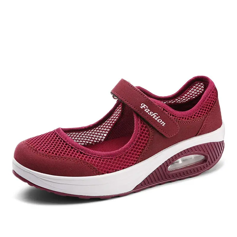 

summer women running shoes sports sport colored Key height kids sneakers Pink ladies wedge sole lofers green loafers