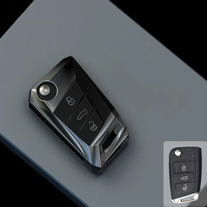 

Чехол для ключей VW Golf 7 GTI POLO T-Cross T-Roc Touran Tiguan Skoda Octavia Rapid kodiaq Fabia Seat Ibiza leon Ateca Arona