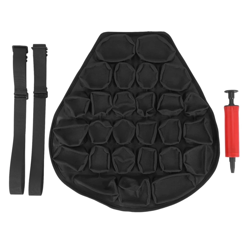 

Motorcycle Air Seat Cushion Pressure Relief Ride Seat Cushion TPU Water-Fillable Seat Pad for Cruiser Touring Saddles