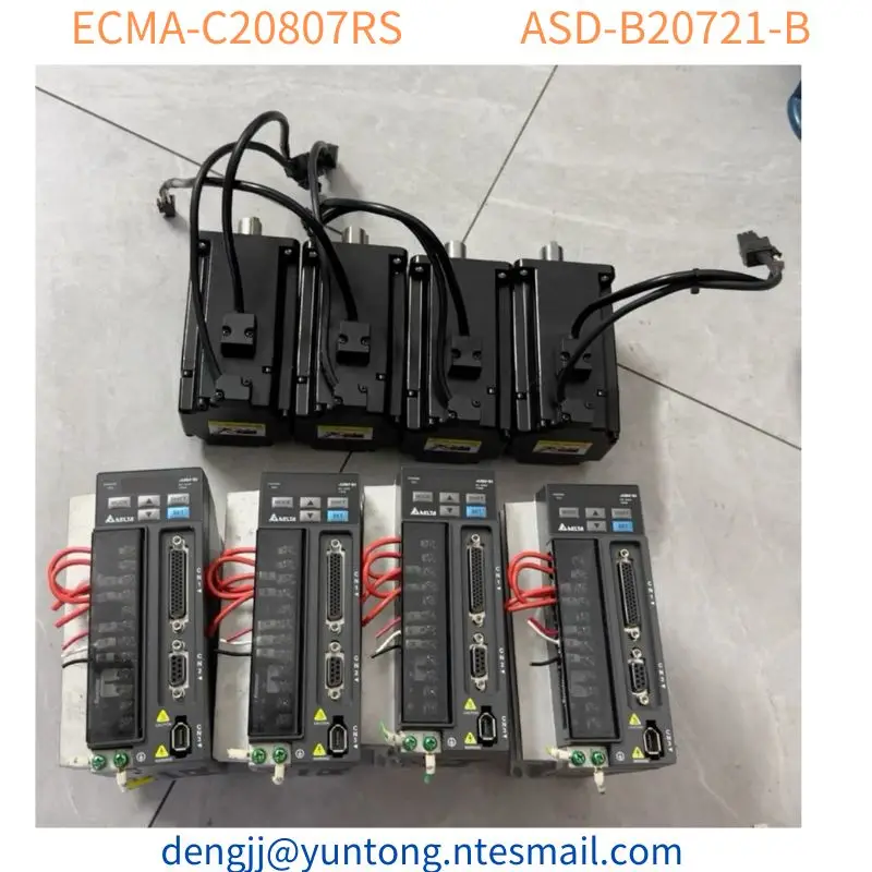 Электродвигатель ECMA - C2007RS привод ASD B20221 B оригинальная подержанная разборка