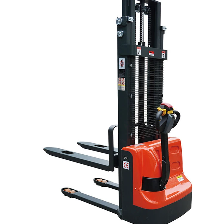 

Factory Supply Electric Stacker Lift China Forklift 1000kg Wide Legs Hydraulic Pallet Stacker Factory Price