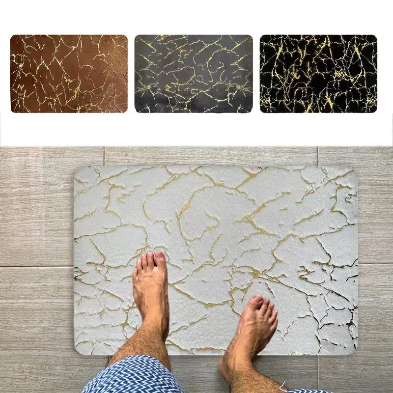 

Thick Soft Carpet Non-slip Bathroom Living Room Floor Mats Home Decoration Can Be Washed Super Absorbent Bedroom Floor Carpet