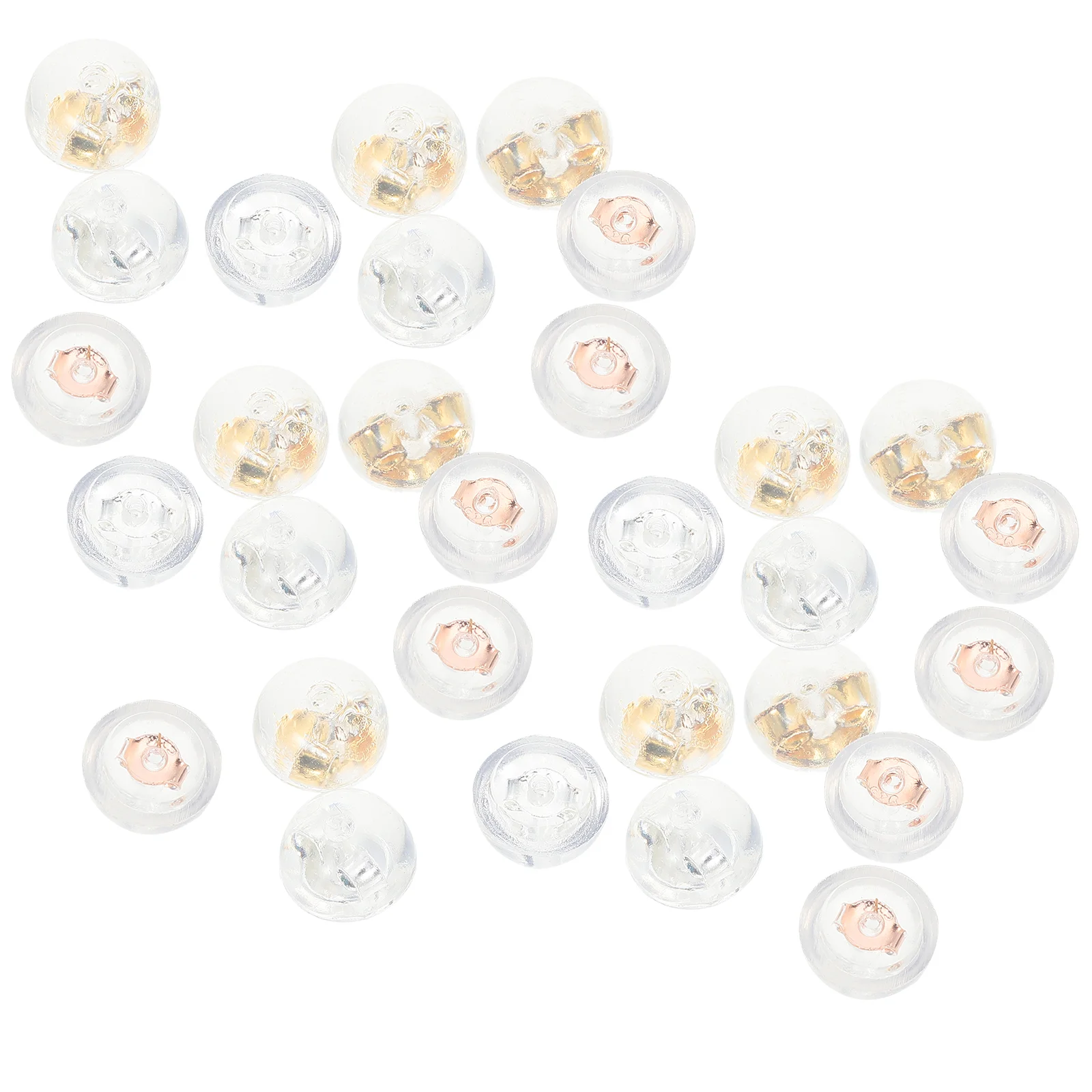 

Earring Backs Earrings Ear Clip Locking Back Silicone Safety Diy Studs Pierced Replacements Stopper Rubber Accessories Stud On