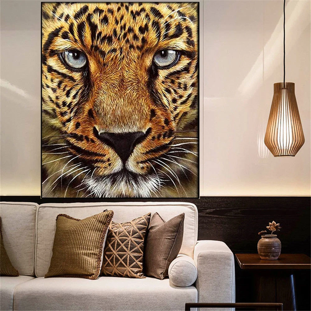 

DIY 5D Diamond Painting Tigers Series Kit Full Drill Square Round Embroidery Mosaic Art Picture Of Rhinestones Home Decor Gifts