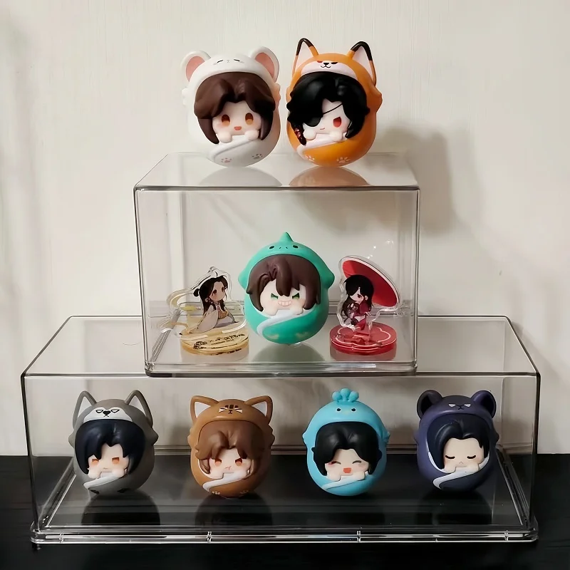 Tian Guan Ci Fu Xie Lian Hua Cheng Cute Pet Tumbler Series Blind Box Kawaii Decor Таинственный сюрприз Аниме