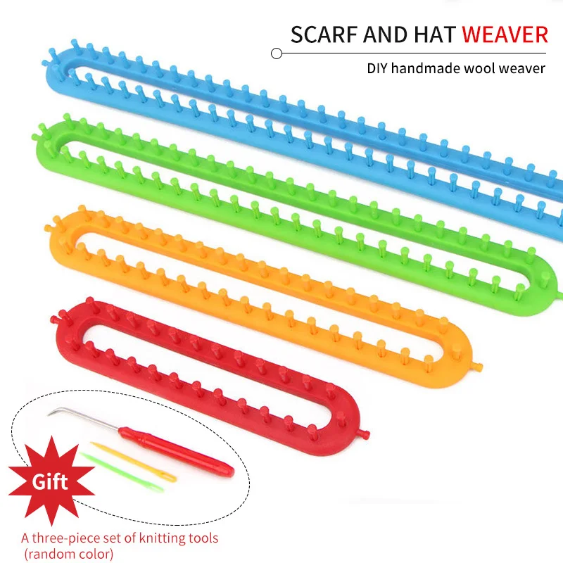 

Круглая шляпа трикотаж инструмент для ручного вязания «сделай сам» тканый шарф ручной работы Набор для вязания ткацкий набор Швейные аксес...