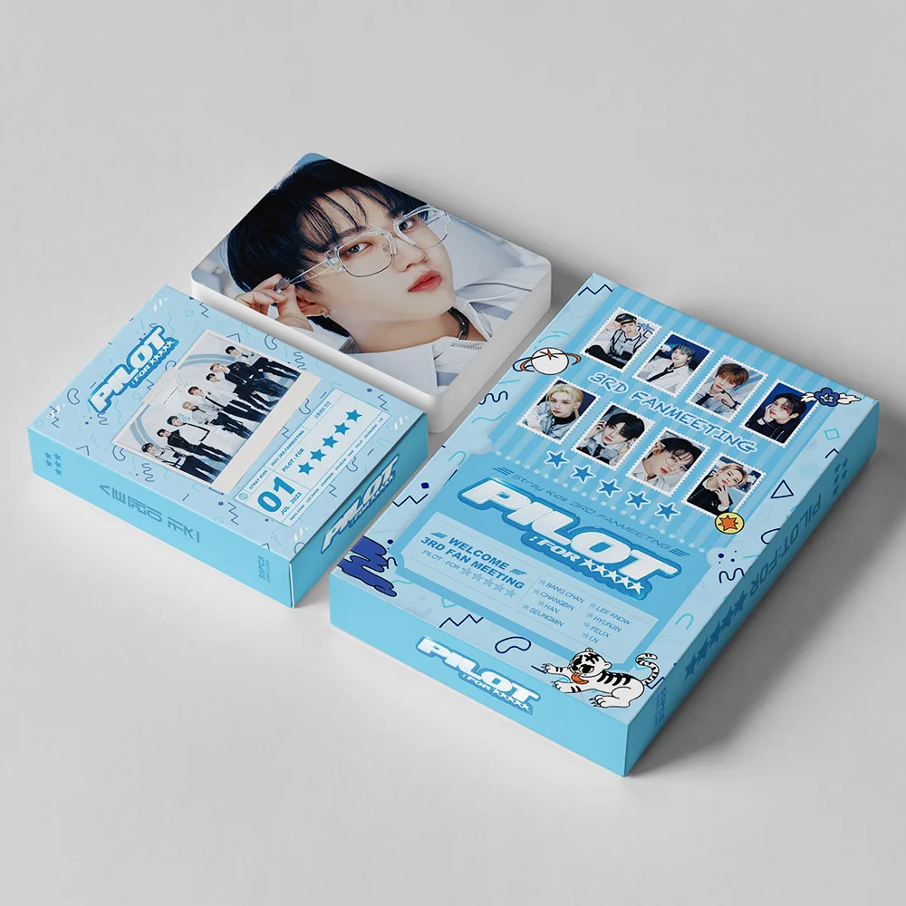 

55Pcs/Set Kpop Stray Kids Lomo Cards New Album 3RD FANMEETING Photocards Girls Photo Album High Quality Postcard Fans Gifts