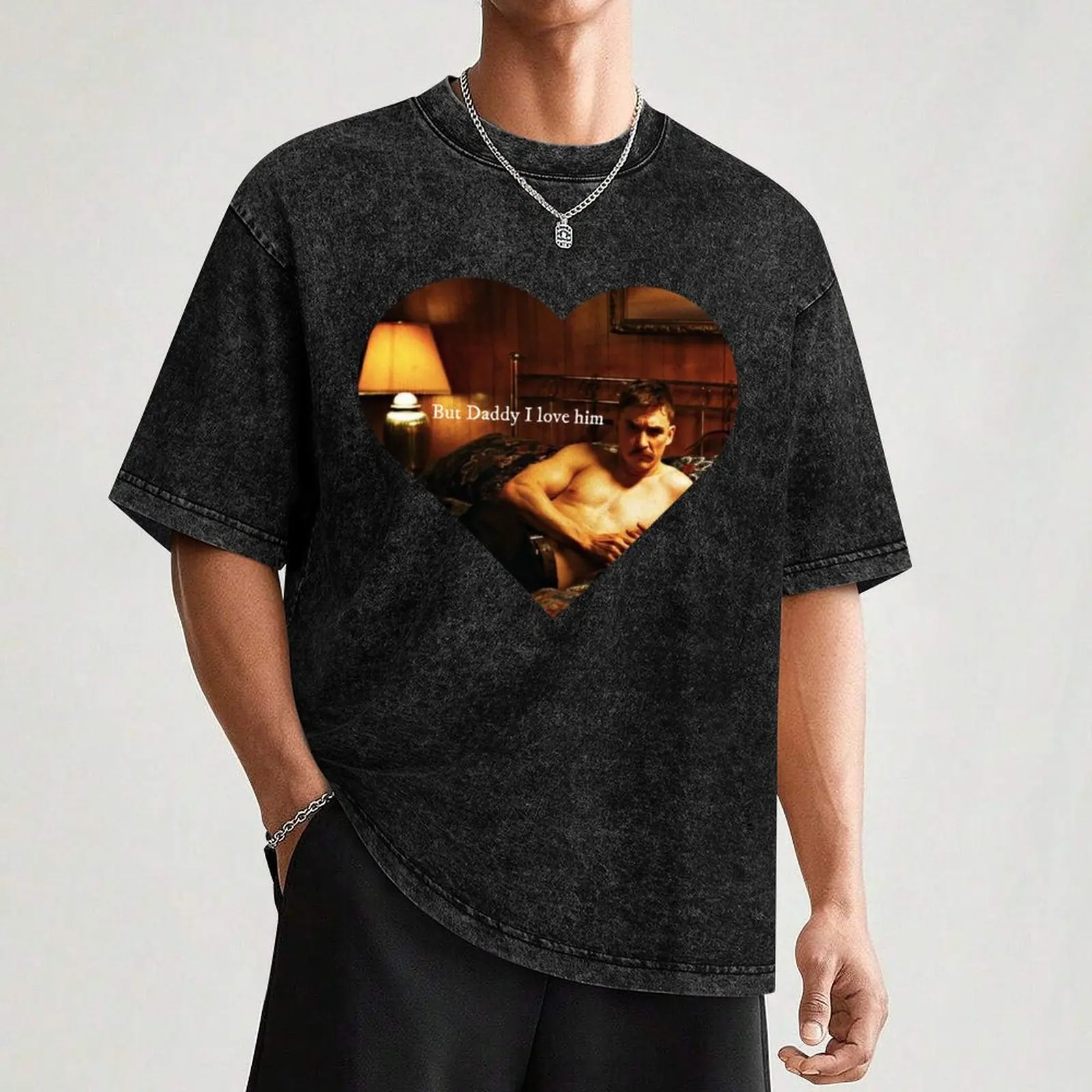 Футболка Demon Strange Darling Kyle Gallner But Daddy I Love Him для мальчиков белые быстросохнущие