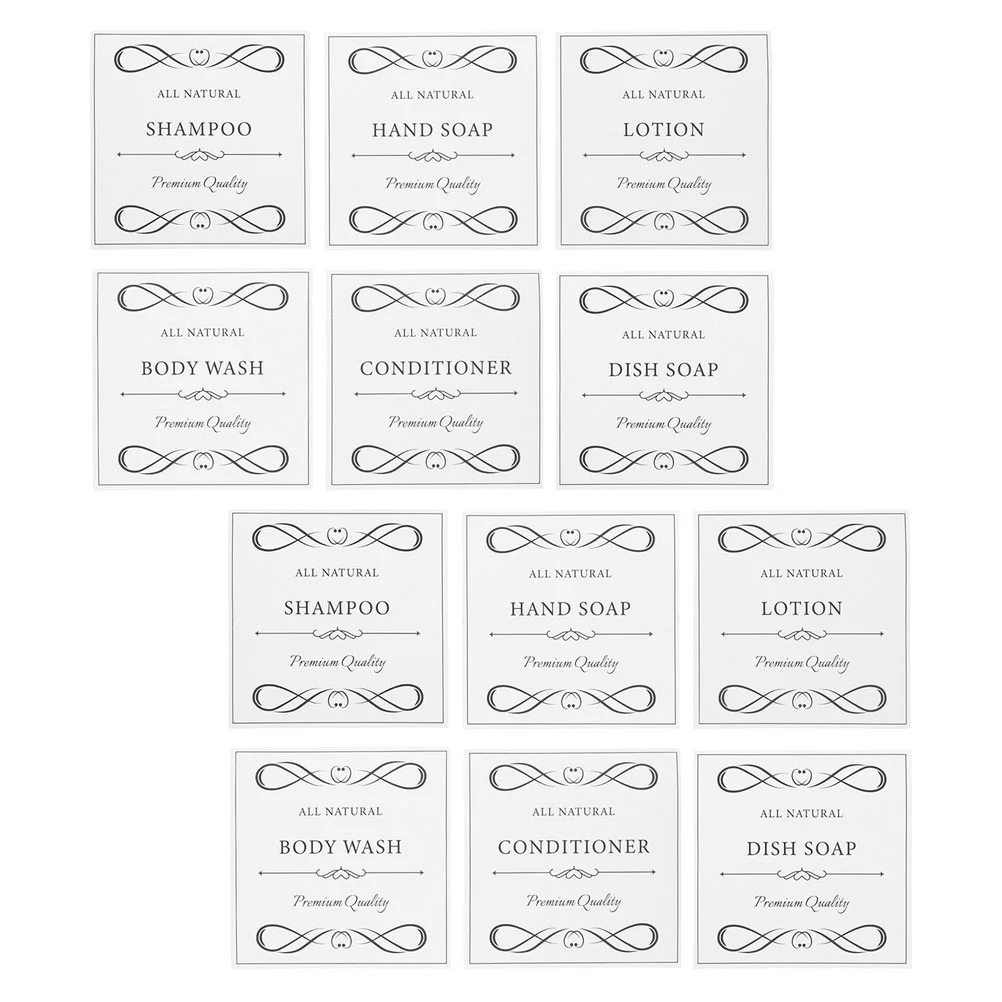 Этикетки для бутылок водостойкая наклейка рук дозатор мыльницы самоклеящийся