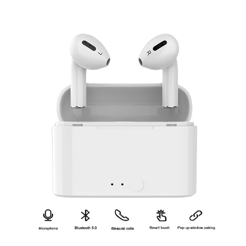 

Wireless Bluetooth Earphones sport mini Earbuds Air i12 Pro TWS For smart Phone Xiaomi Samsung Huawei