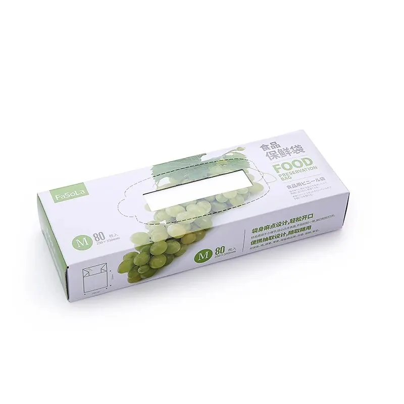 Одноразовые пластиковые пакеты для хранения продуктов питания от Fa So La