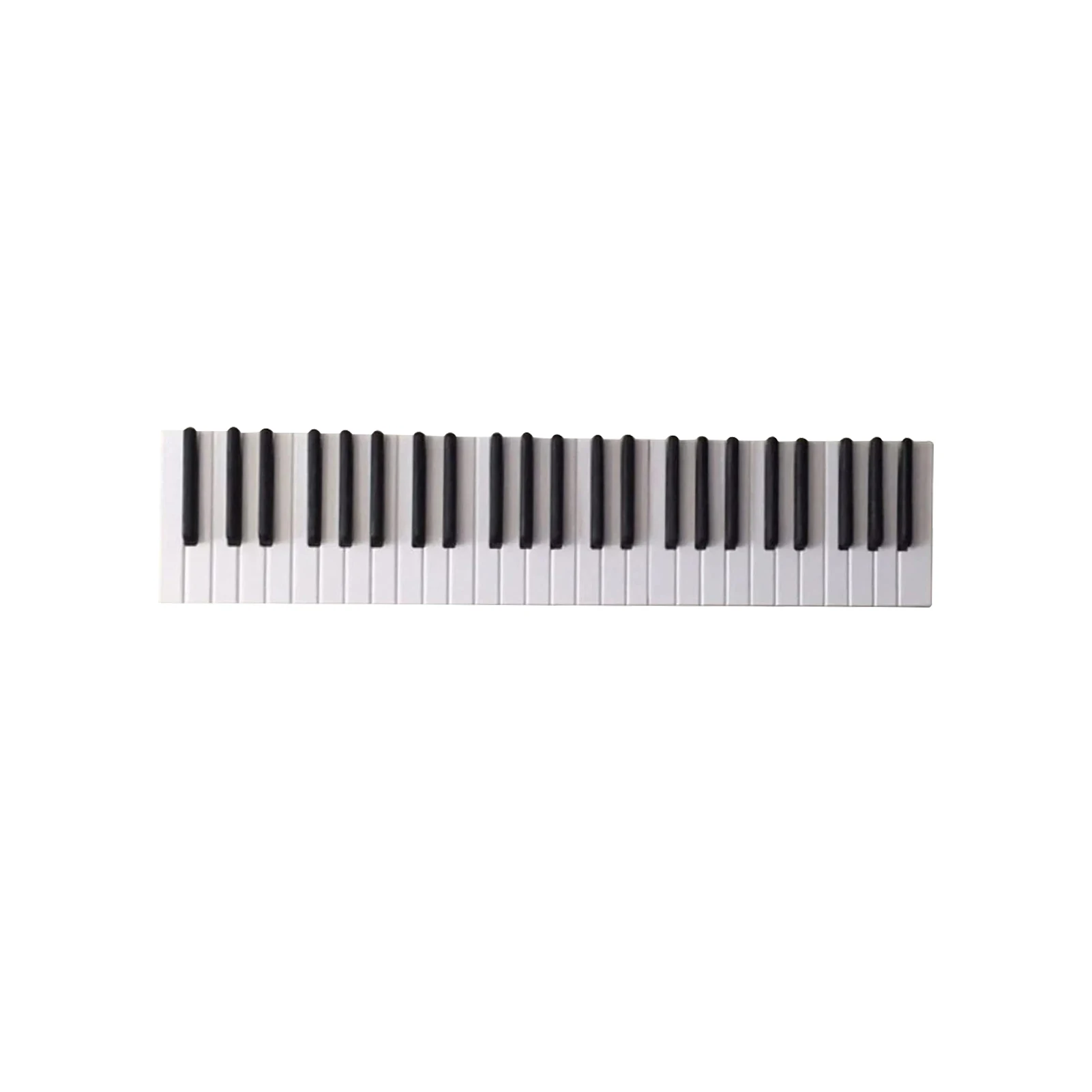 

Home Storage Entryway Bedroom Wall Mounted Shelf Hats Hook Belts Wooden Coat Rack Ties Robes Hanger Piano Keys Hallway
