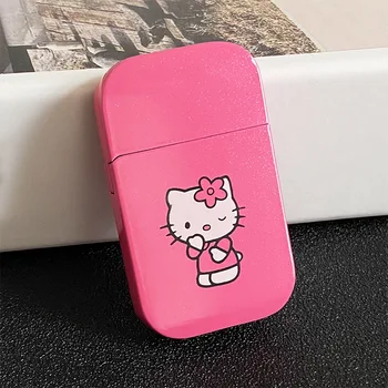 Cute Hello Kitty Lighter - Kawaii Sanrio Windproof Red Flame Lighter 2