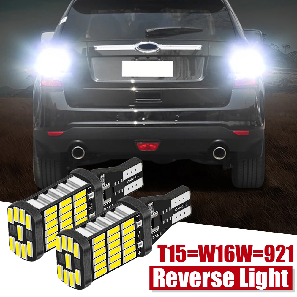 

2 шт., автомобисветильник светодиодные лампы T15 W16W 912 921 4014