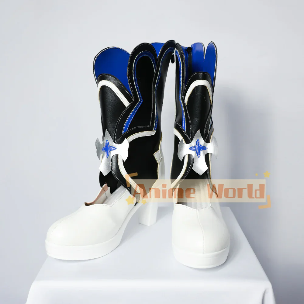 Honkai Impact 3rd Archives Stygian Nymph Saule Seele Обувь для косплея Хэллоуин Карнавальные сапоги на