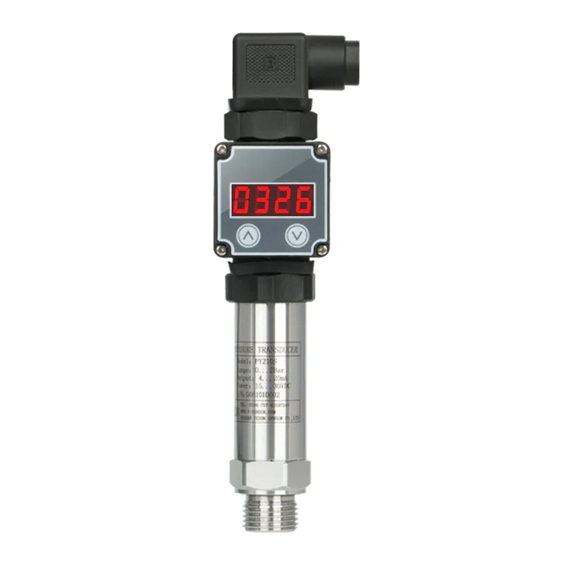 

YEZON PY210S High Stability Diffused Silicon Gauge Pressure Sensor RS485 Ablosute Pressure Transmitter with Digital Display
