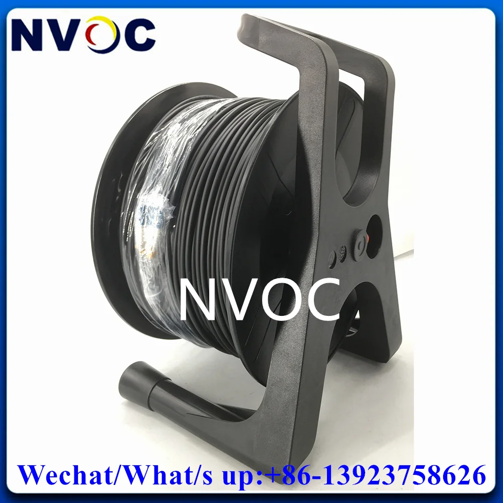 200 м 24C LC 24 нити наружный OM4 OM3-300 7 0 мм ТПУ бронированный волоконно-оптический