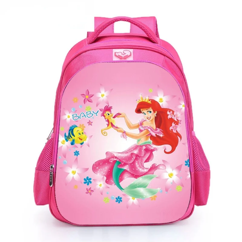 Large Unicorn Mermaid Children Anime Backpacks for Students New Primary Girl Barbi Princess Cute Cartoon Schoolbags Grade 1-6