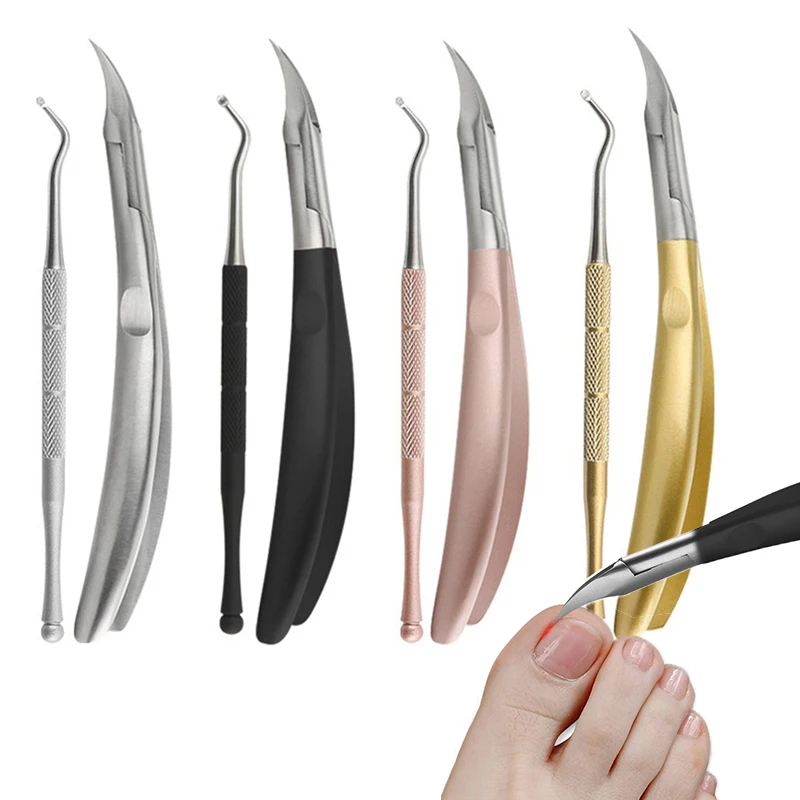 

Paronychia Improved Stainless Steel Nail Clippers Trimmer Ingrown Pedicure Care Professional Cutter Nipper Tools Feet Toenail