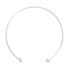 Колье SOKOLOV из серебра с жемчугом, Серебро, 925, Оригинальная продукция