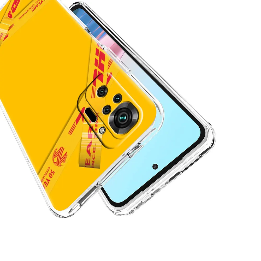 DHL Express модный прозрачный чехол для Xiaomi Redmi Note 10 8 Pro 9S K40 мобильных телефонов 9C NFC 9 4G