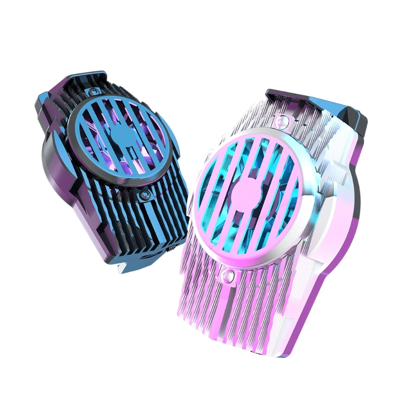 

X5 Universal Semiconductor Metal Mobile Phone Radiator for PUBG Gaming Accessorie Game Cooler for IPhone IOS Android Cooling Fan