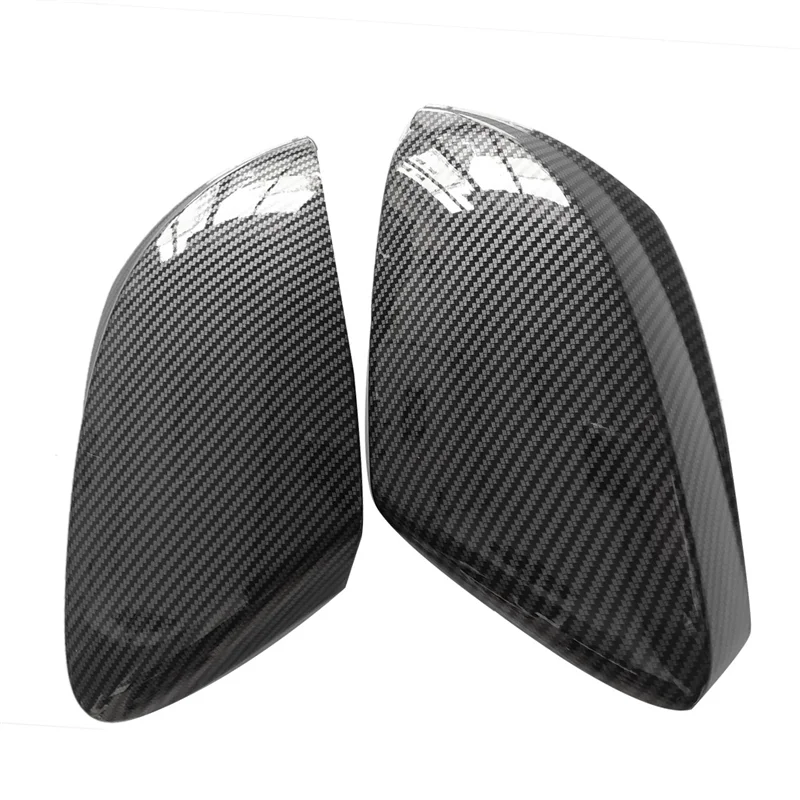 

Car Carbon Fiber ABS Car Rear View Door Wing Mirror Side Mirror Cover Caps Cover Trim for Hyundai Custo 2022 LHD