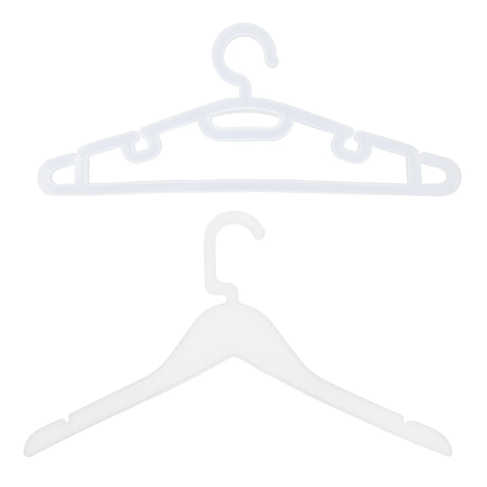 

2Pcs Universal Silicone Clothes Hanger Molds Crystal Epoxy Clothes Rack Molds DIY Molds