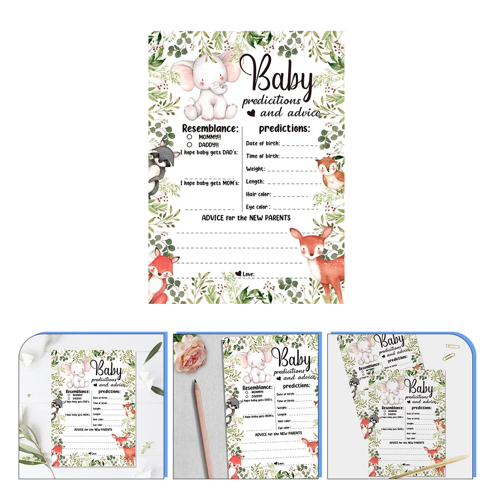 

Babyshower Advice Raffle Diaper Prediction Reveal Parent Tickets Games Sign Invitation Supplies Neutral Decorations Gender Party