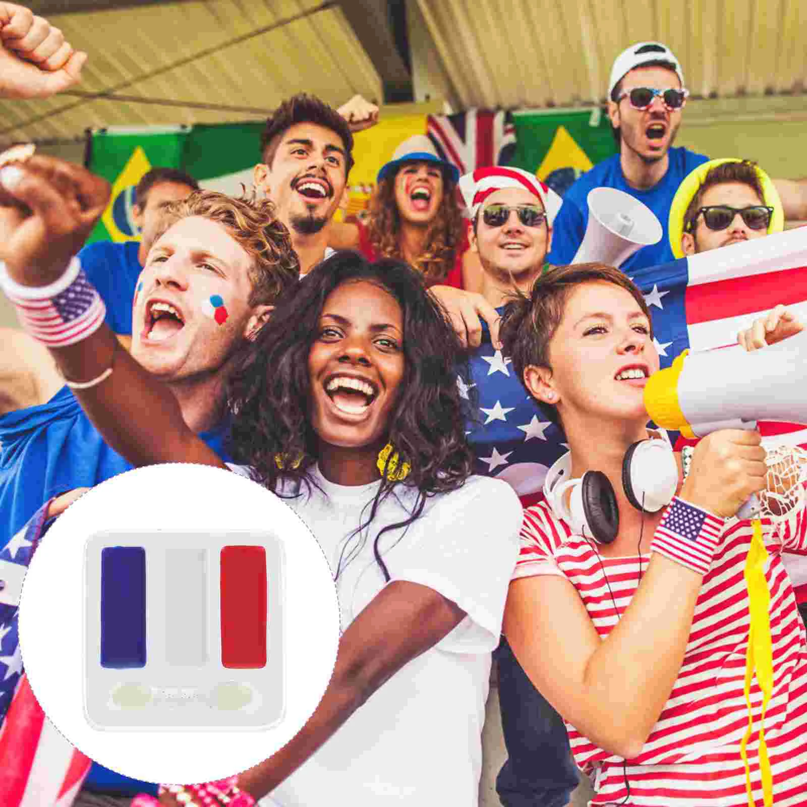 

2 шт., декоративное лицо для футбольной вечеринки