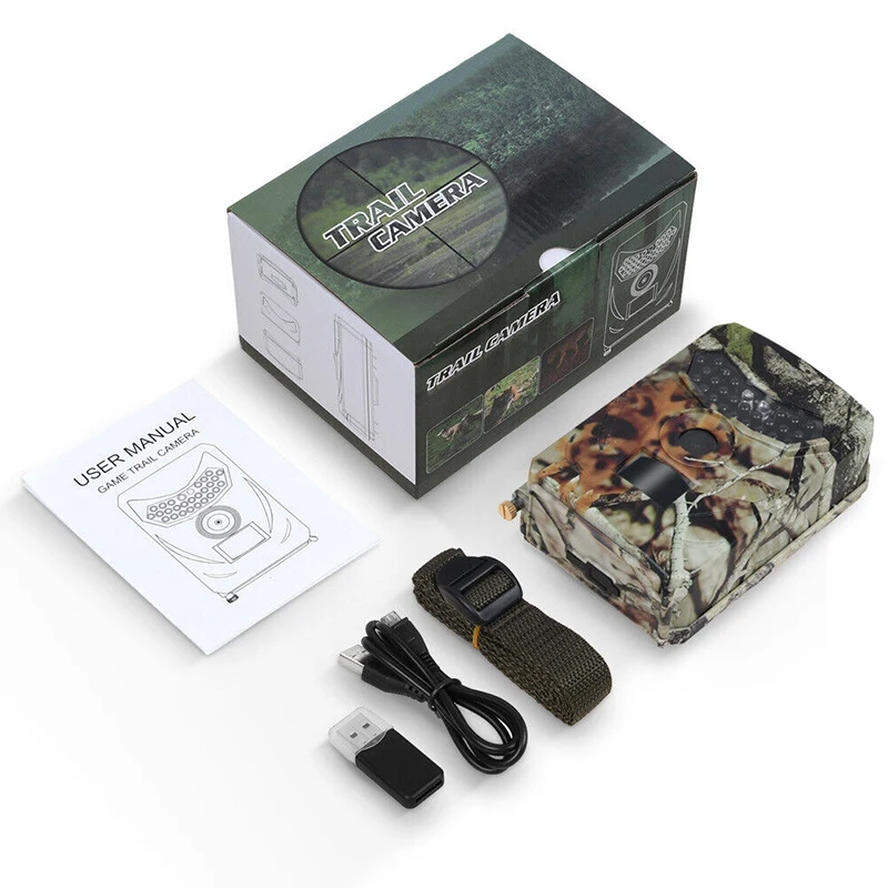 Фотокамера для охоты 3 вида стилей PR100 24 МП 1080P VGA IP65 дальняя ИК-камера ночного видения