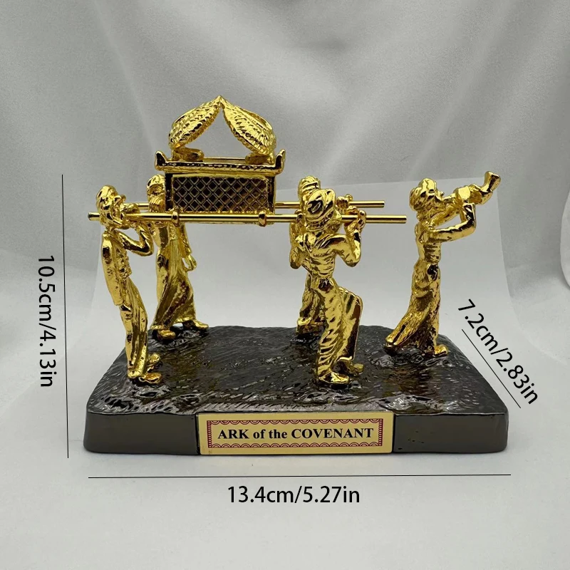 

«Ковчег задействования» содержит золотые и медные кронштейны в виде jerusма, копирующие еврейскую идентичность, свидетельства, Декор для дома, настольные украшения