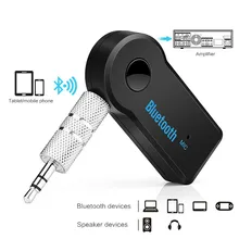 Wireless Car BT Receiver Adapter 3.5mm Audio Stereo Music Handsfree Headphone Receiver Handsfree Automobiles Blue Tooth Kit 